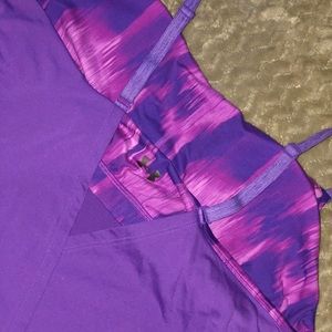 Purple Workout Top